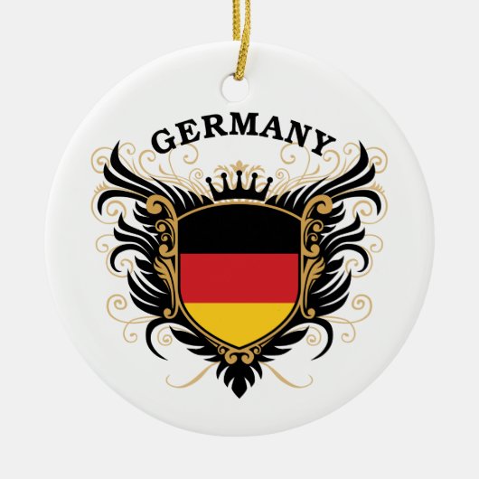Duitsland Keramisch Ornament (Voorkant)
