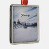 Duitsland kerstversiering metalen ornament (Rechts)