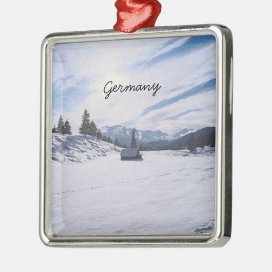 Duitsland kerstversiering metalen ornament (Links)