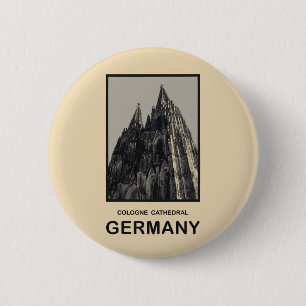 Duitsland Keulen kathedraal Ronde Button 5,7 Cm