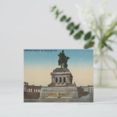  Duitsland, Koblenz, Deutsch Eck, Monument Briefkaart (Staand voorkant)