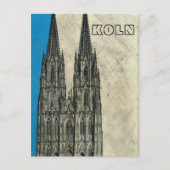  Duitsland, Koln Cathedral Briefkaart (Voorkant)
