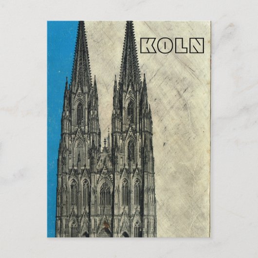  Duitsland, Koln Cathedral Briefkaart (Voorkant)