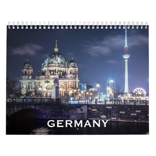 Duitsland landschappen foto kalender (Hoes)
