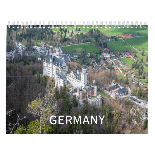 Duitsland landschappen kalender (Hoes)