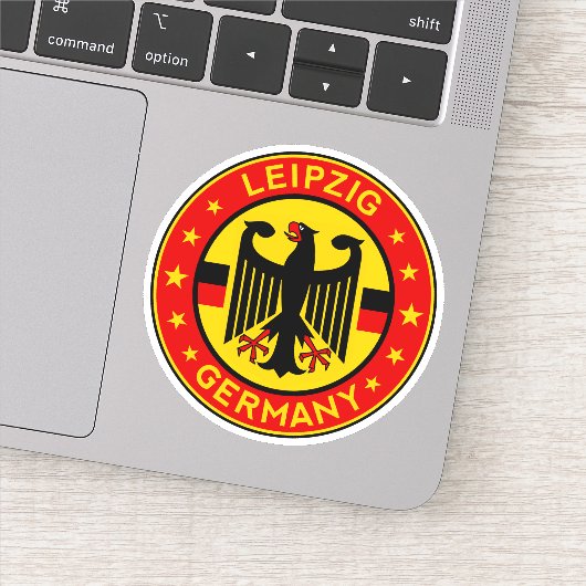Duitsland, Leipzig Sticker (Detail)