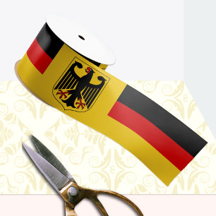 Duitsland Lint, Embleem, patriottisch, Duitse vlag Satijnen Lint