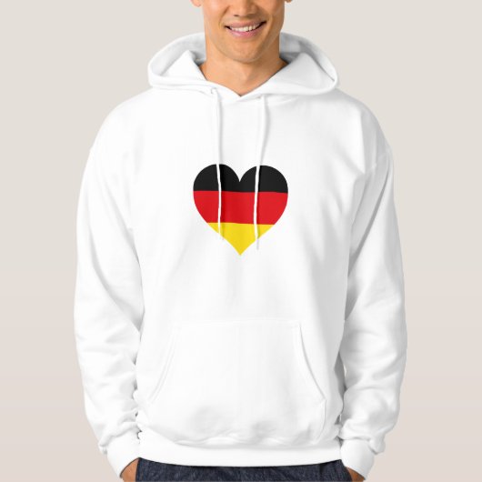 Duitsland Love Hoodie (Voorkant)