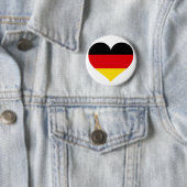 Duitsland Love Ronde Button 5,7 Cm (In situ)