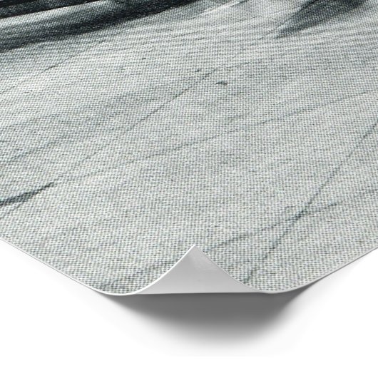  Duitsland, luchthaven München, jaren vijftig Poster (Hoek)