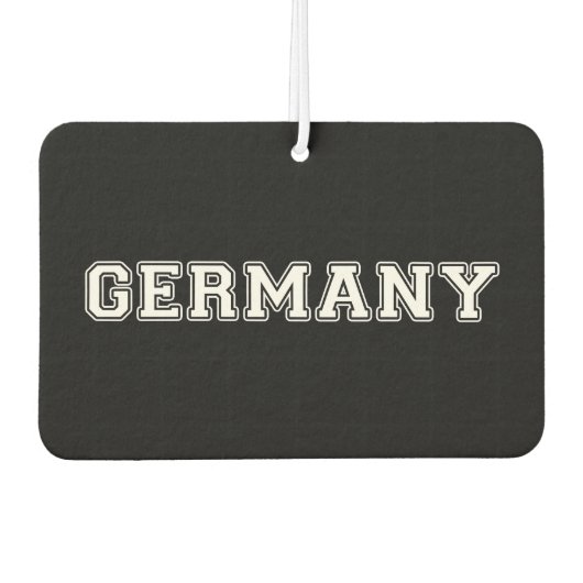 Duitsland Luchtverfrisser (Voorkant)