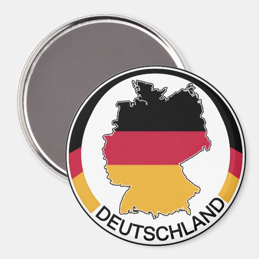 Duitsland Magneet (Voorkant / Achterkant)