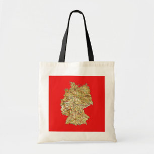 Duitsland Map Bag Tote Bag