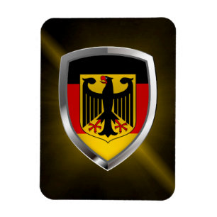 Duitsland Metallic Emblem Magneet