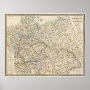 Duitsland, Midden-Europa Poster