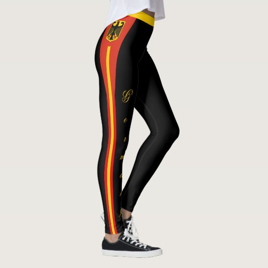 Duitsland mode leggings, patriottisch, Duitse vlag Leggings (Rechts)