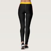 Duitsland mode leggings, patriottisch, Duitse vlag Leggings (Achterkant)