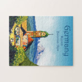 Duitsland München Bavarian Alps Travel Jigzaag Puz Legpuzzel (Horizontaal)