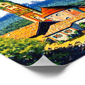  Duitsland München Beierse reisaffiche Poster (Hoek)