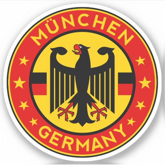 Duitsland, München Sticker (Voorkant)