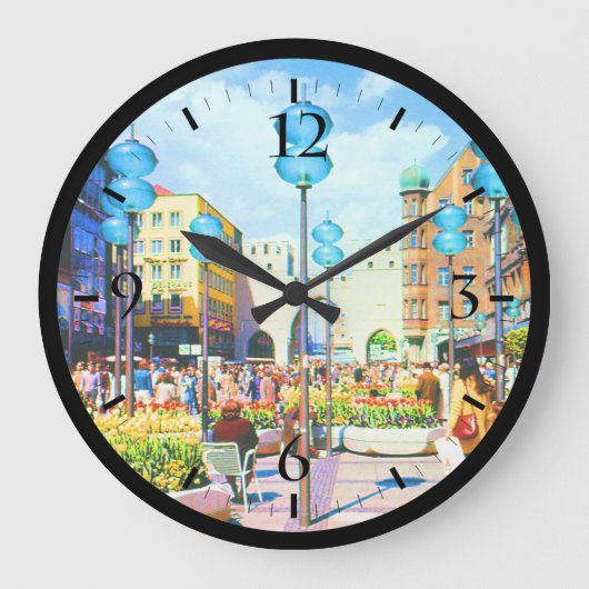  Duitsland München Towngate Karistor Grote Klok (Voorkant)