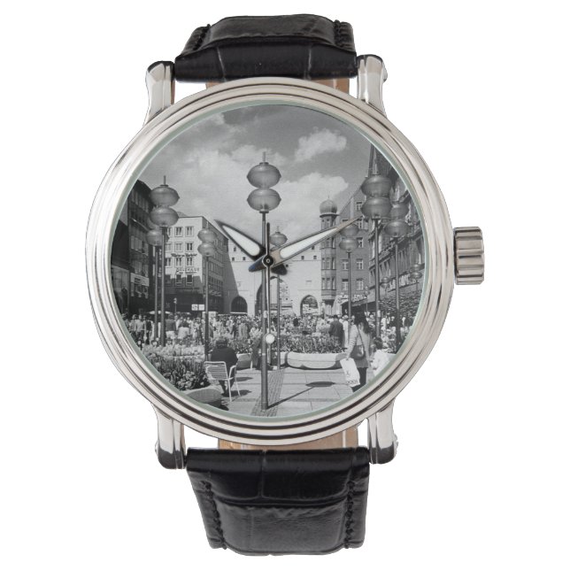  Duitsland München Towngate Karistor Horloge (Voorkant)
