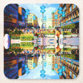  Duitsland München Towngate Karistor Kartonnen Onderzetters (Voorkant)