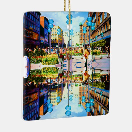  Duitsland München Towngate Karistor Keramisch Ornament (Rechts)