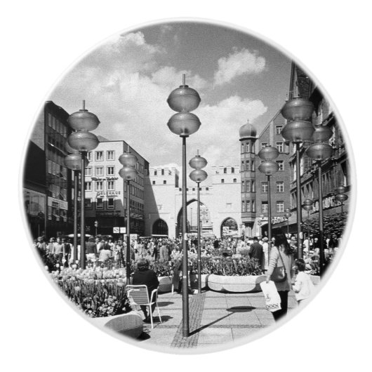  Duitsland München Towngate Karistor Keramische Knop (Voorkant)