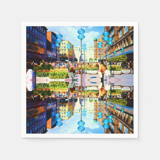 Duitsland München Towngate Karistor Servet (Voorkant)