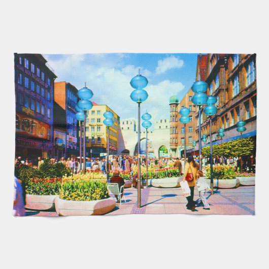Duitsland München Towngate Karistor Theedoek (Horizontaal)