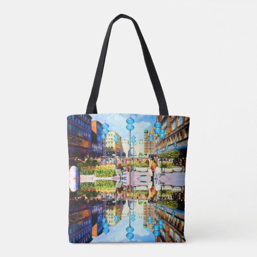 Duitsland München Towngate Karistor Tote Bag (Achterkant)