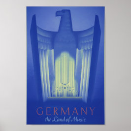 Duitsland Muziekland Poster