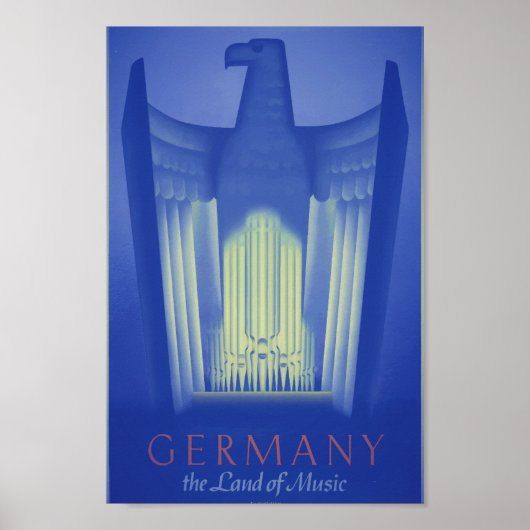  Duitsland Muziekland Poster (Voorkant)