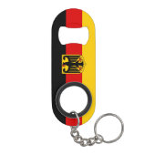 Duitsland National Flag Patriotic Mini Flessenopener (Achterkant)