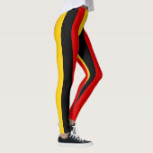 Duitsland Nationale vlagkleuren Verticaal gestreep Leggings (Rechts)