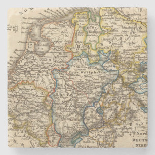 Duitsland, Nederland en België Stenen Onderzetter