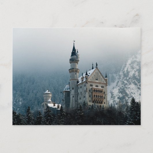 Duitsland Neuschwanstein Castle Briefkaart (Voorkant)