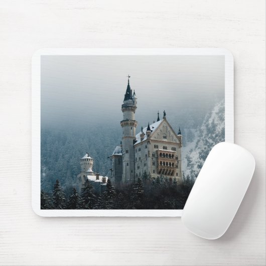 Duitsland Neuschwanstein Castle Muismat (Met muis)