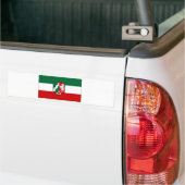 Duitsland Noord-Rijnvlag Bumpersticker (Op Truck)