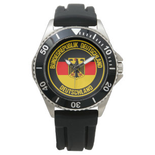 Duitsland om Embleem Horloge
