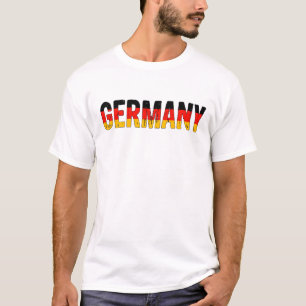 Duitsland ontwerp t-shirt