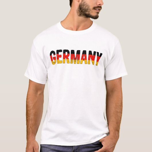 Duitsland ontwerp t-shirt (Voorkant)