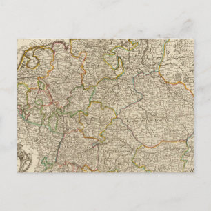 Duitsland, Oostenrijk, Europa Briefkaart