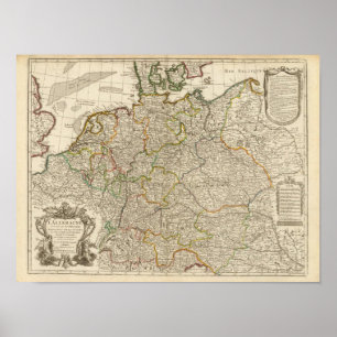 Duitsland, Oostenrijk, Europa Poster