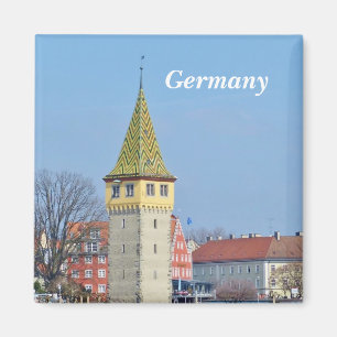 Duitsland - Oude Vuurtoren in Lindau Magnet