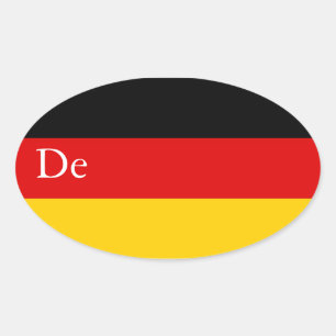DUITSLAND OVALE STICKER