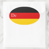DUITSLAND OVALE STICKER (Tas)