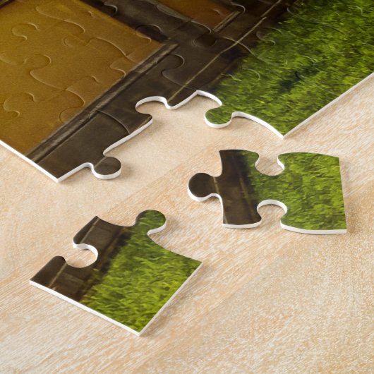 Duitsland palace puzzle legpuzzel (Zijkant)