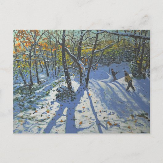 Duitsland Park Woods November 2010 Briefkaart (Voorkant)